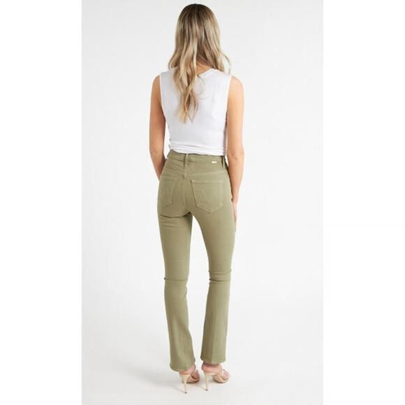 064 Mother The Insider Hover Bootcut Jeans (Size 24 / 2) NWOT - Picture 2 of 3